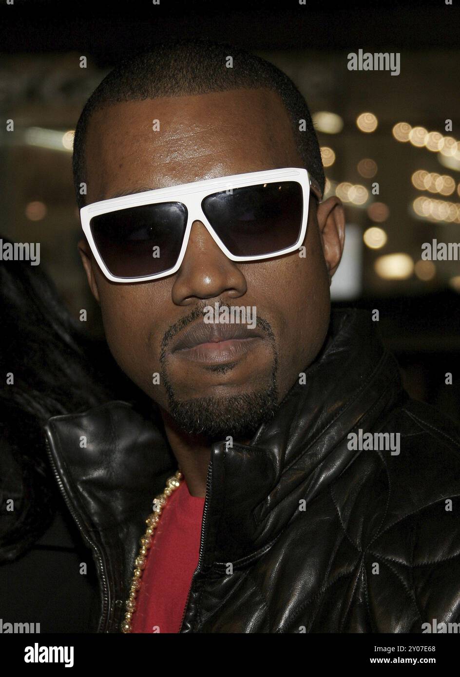 Kanye West bei der Uraufführung von Smokin Aces, die am 18. Januar 2007 im Grauman's Chinese Theater in Hollywood stattfand Stockfoto