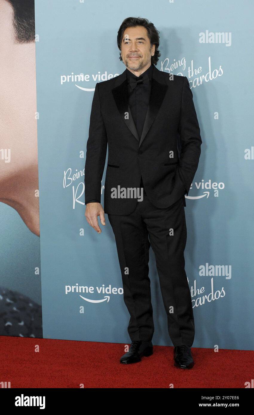 Javier Bardem bei der Premiere von „Being the Ricardos“ der Amazon Studios in Los Angeles am 6. Dezember 2021 im AMPAS in Los Angeles, USA Stockfoto