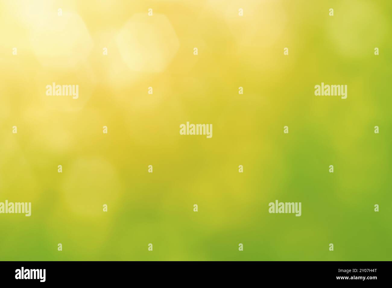 Abstrakte Unschärfe von unscharfen Lichtern mit Bokeh-Effekt im Hintergrund Stockfoto