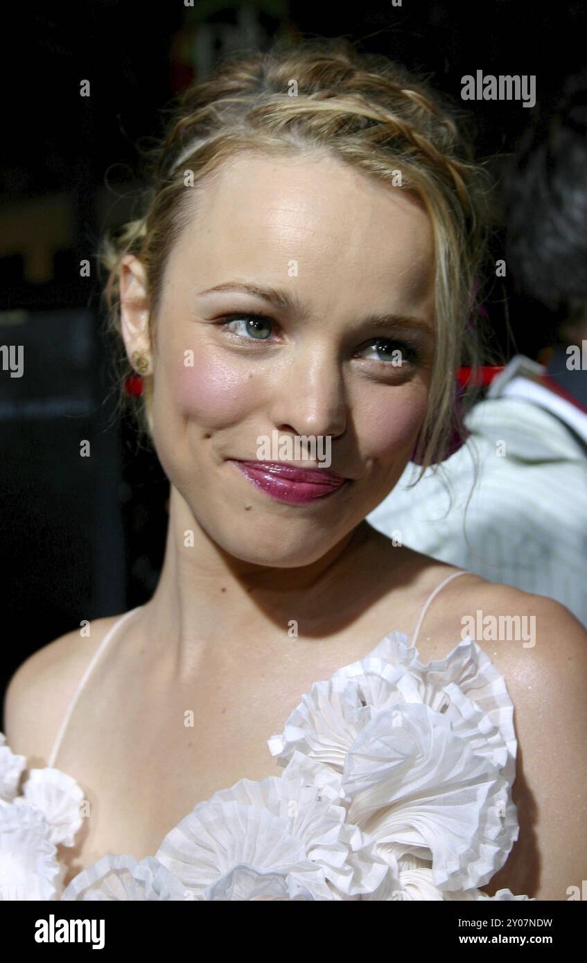 Rachel McAdams bei der Premiere von Red Eye in Los Angeles im Mann Bruin Theater in Los Angeles, USA, 040805. Foto: Sven Hoog Action Stockfoto