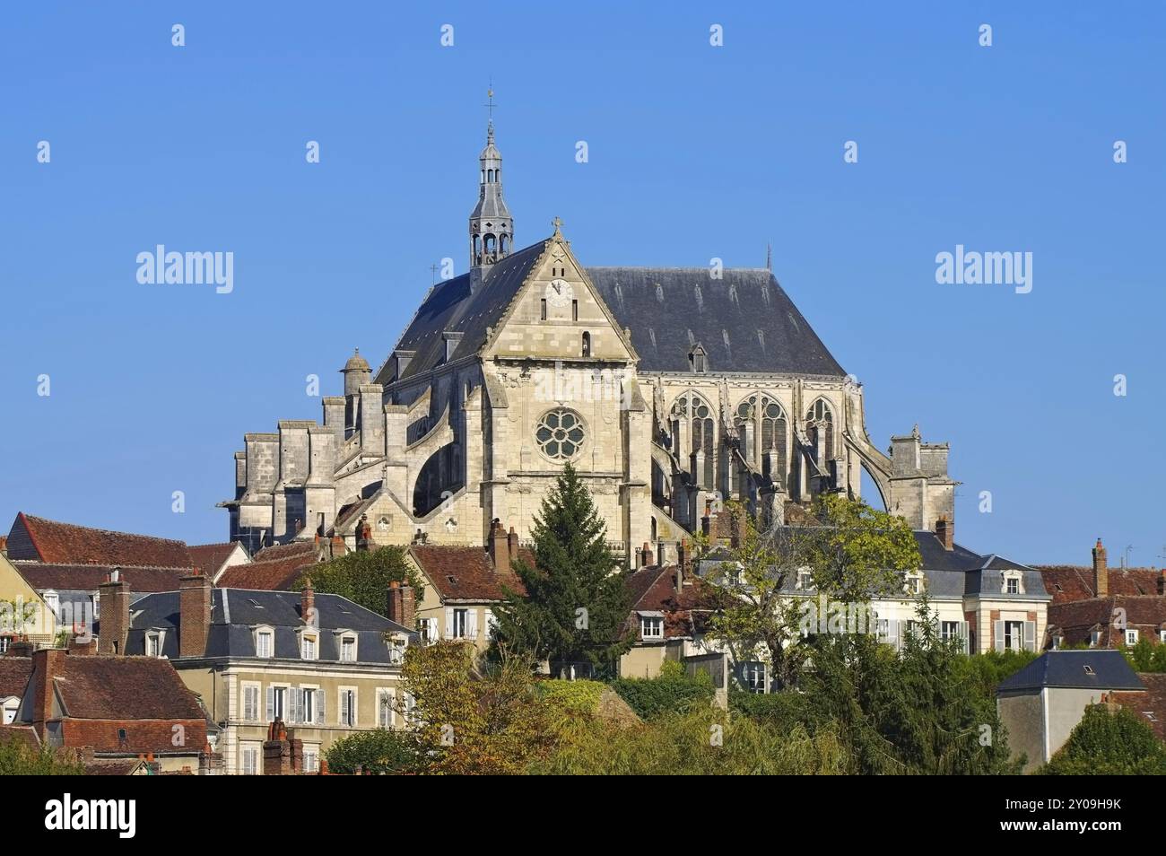 Saint-Florentin in Burgund, Saint-Florentin in Burgund, Frankreich, Europa Stockfoto