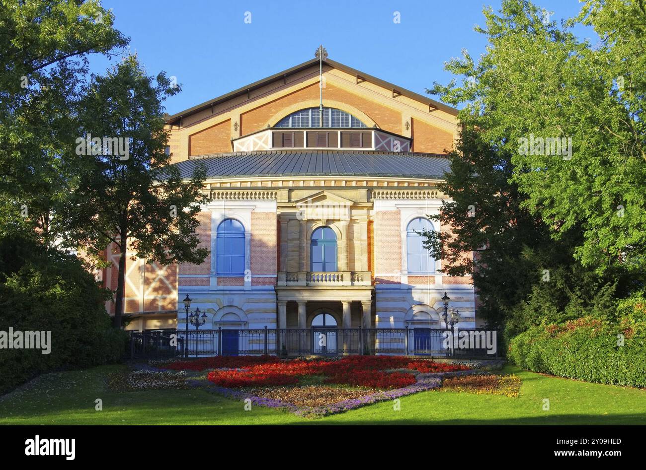 Bayreuther Festspieltheater, Bayreuther Festspieltheater 03 Stockfoto