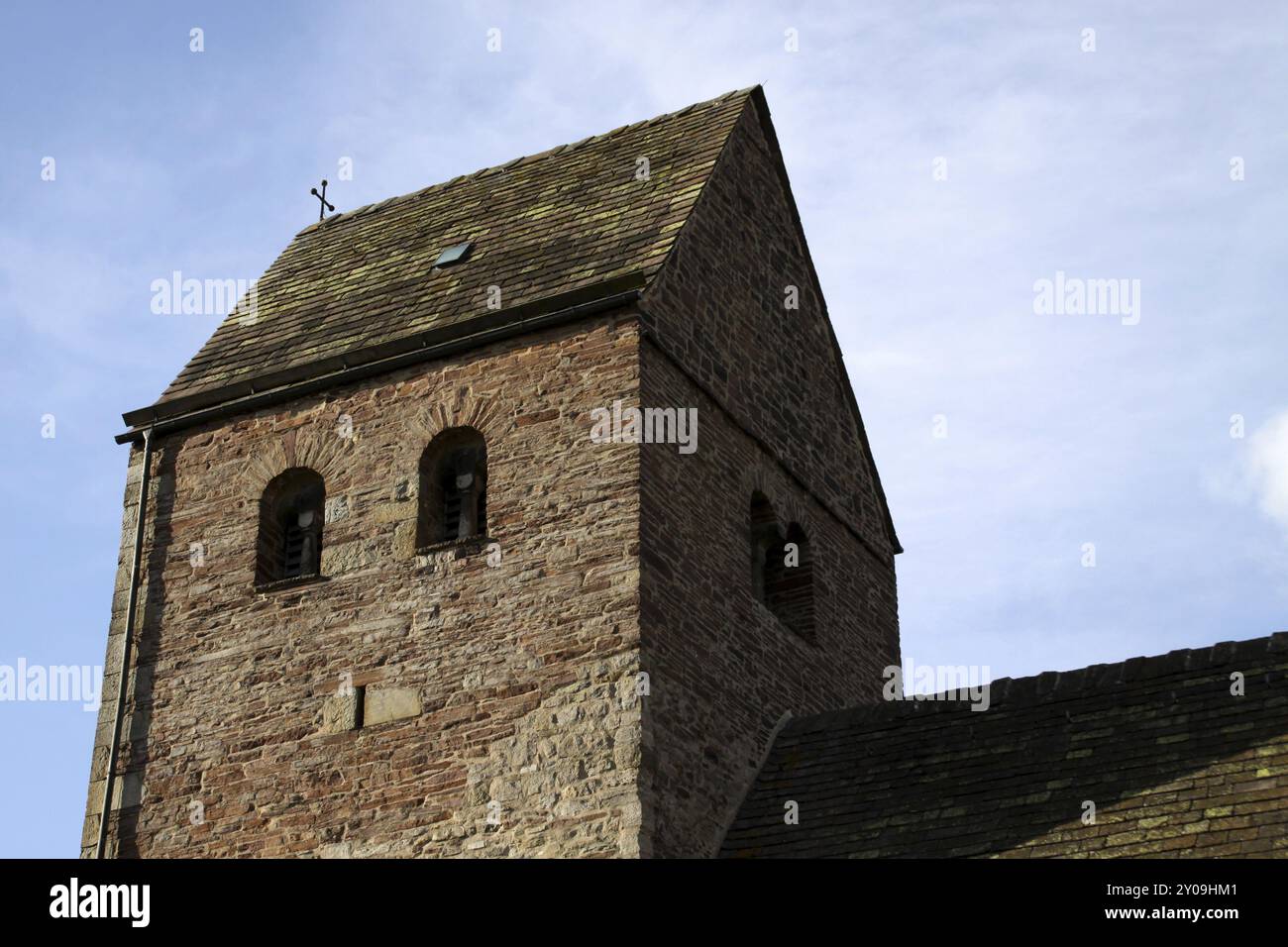 St. Kilian's Church in Luegde Stockfoto