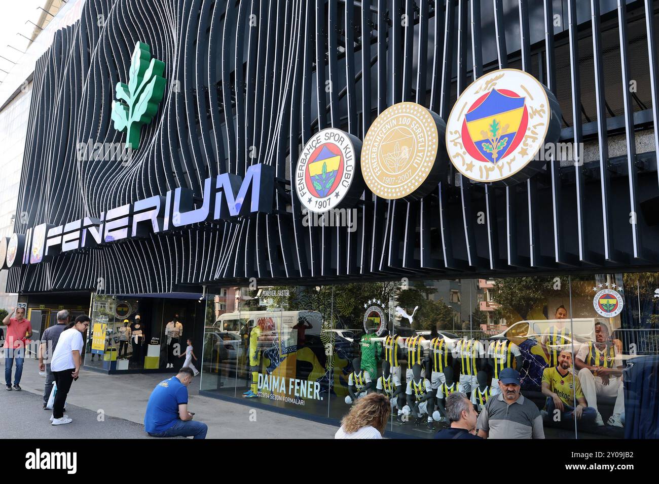 Şükrü Saracoğlu-Stadion, Heimstadion des Fußballclubs Fenerbahc in Istanbul, Türkei Stockfoto