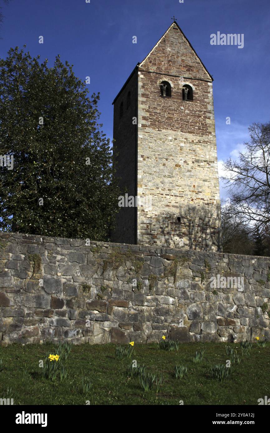 St. Kilian's Church in Luegde Stockfoto