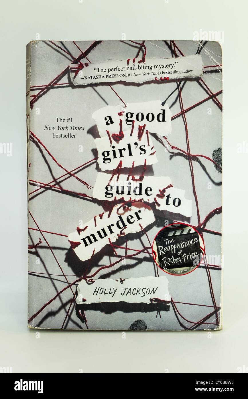 Houston, Texas, USA – 1. September 2024: A Good Girl's Guide to Murder Roman von Holly Jackson Stockfoto