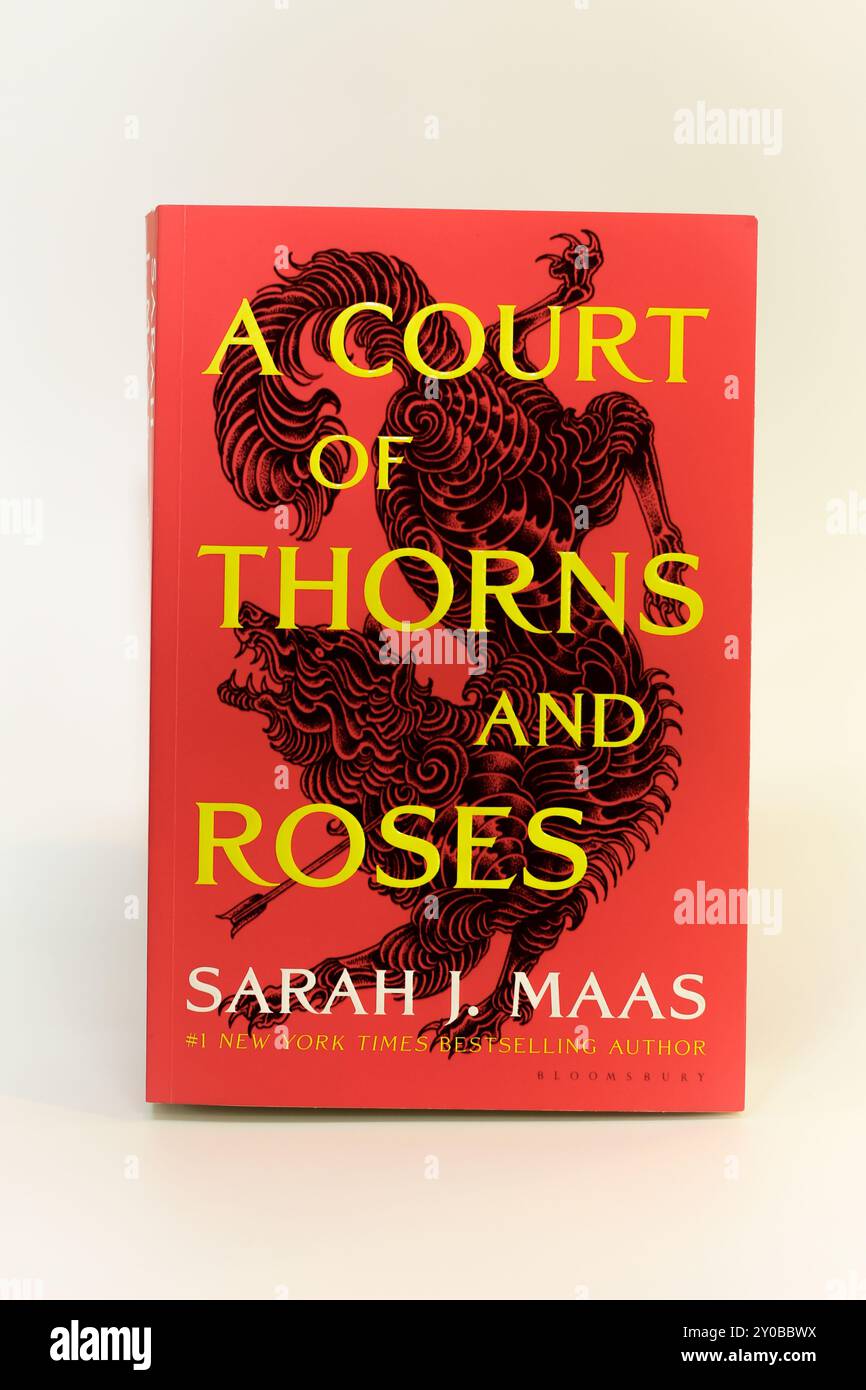 Houston, Texas, USA – 1. September 2024: Ein Roman von Sarah J. Maas Stockfoto