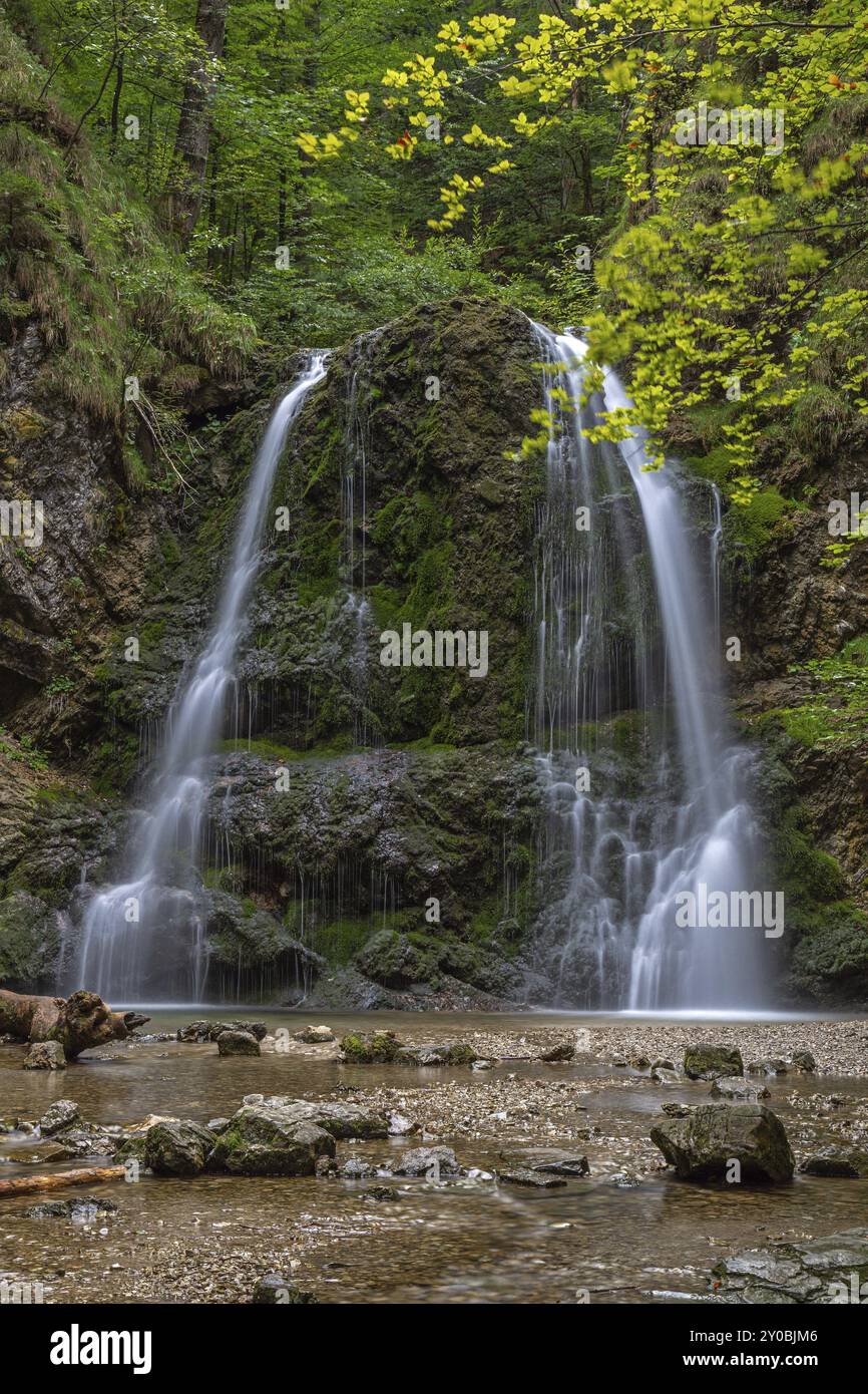 Josefsthal-Wasserfall Stockfoto