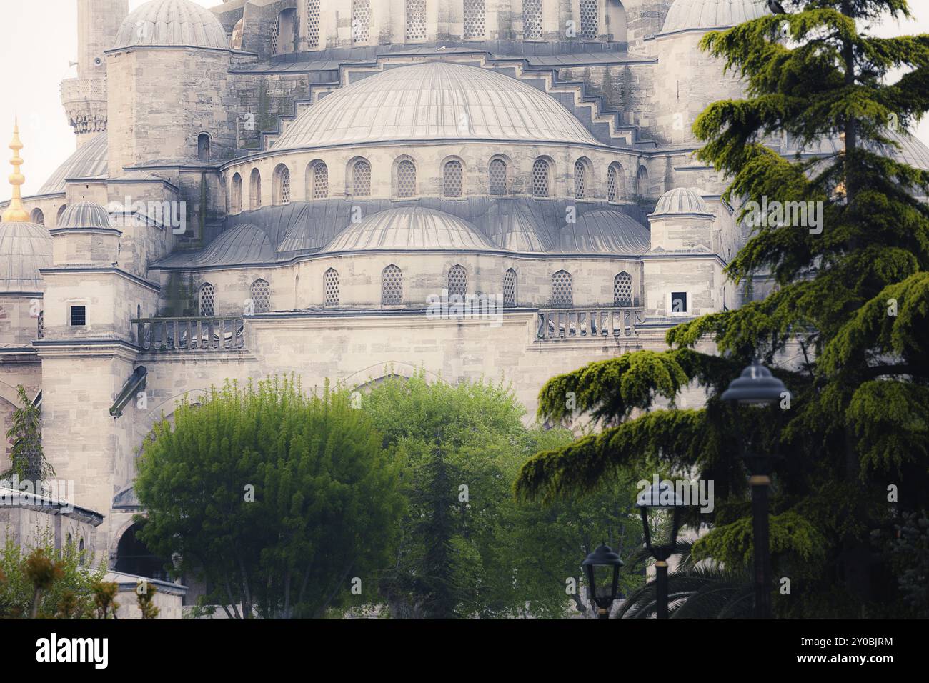 Sultanahmet Blaue Moschee Architektur, Istanbul, Türkei, Asien Stockfoto