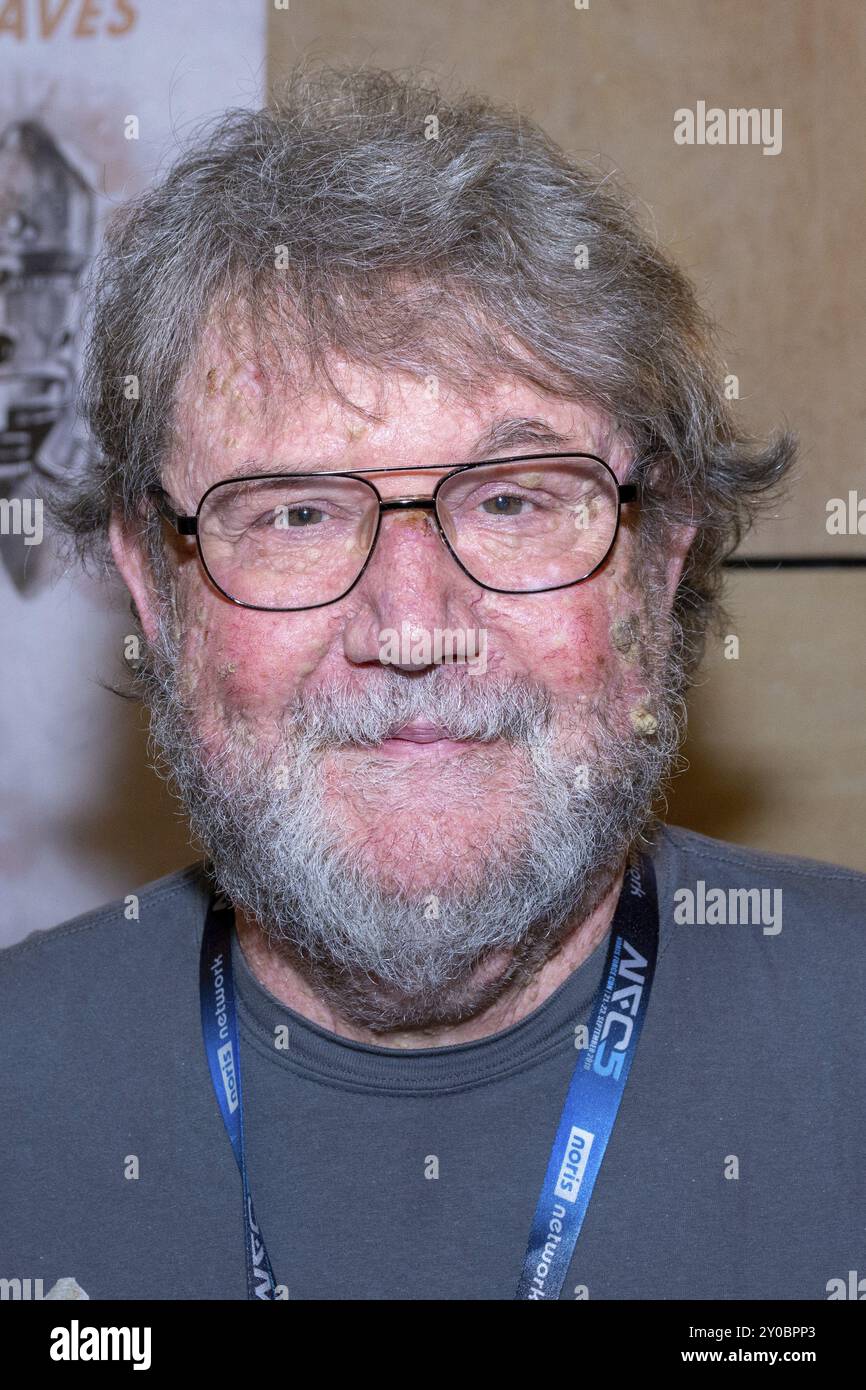 FÜRTH, 22. September 2018: Bill Hargreaves (Supervising Rep Maker, Star Wars Original Trilogie) auf der Noris Force Con 5, einem dreitägigen Star Wars Stockfoto