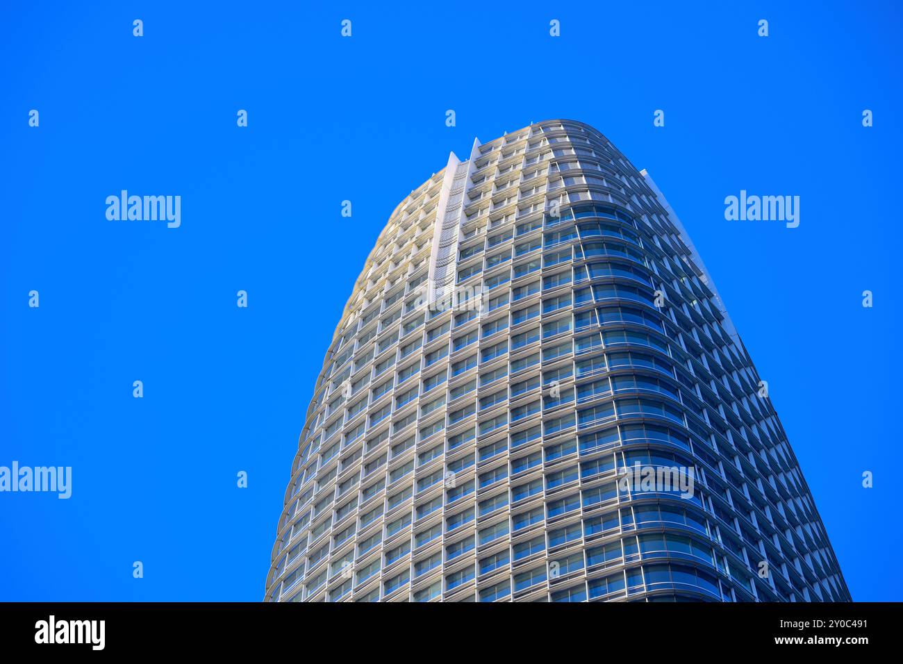 Der Salesforce Tower und Park über dem Transbay Transit Center, San Francisco CA Stockfoto