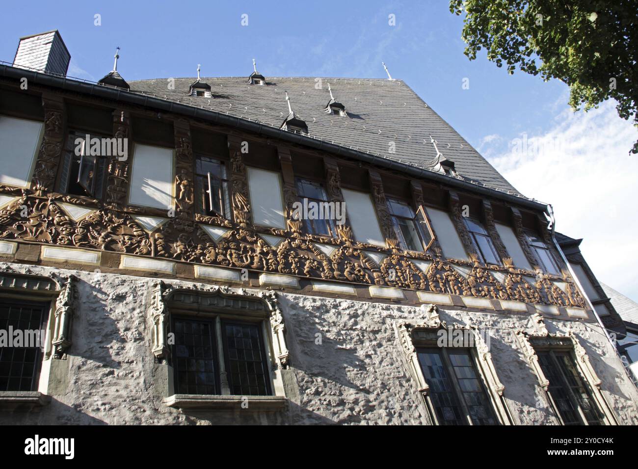 Hotel Brusttuch in Goslar Stockfoto