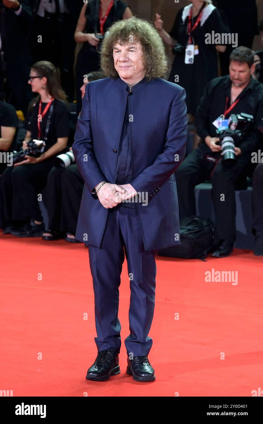 Riccardo Cocciante bei der Verleihung der Filming Italy Venice Awards auf der Biennale di Venezia 2024 / 81. Internationale Filmfestspiele von Venedig im Palazzo del Cinema. Venedig, 01.09.2024 Stockfoto