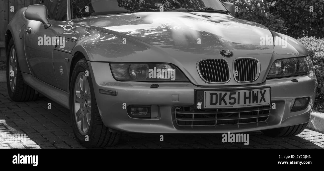 Z3, BMW, bayerischer Automobilhersteller, Roadster, 3Ltr., 2 Sitzer, 2 Türen, Baujahr 2001, gebaut in Amerika, South Carolina, Werk, Spartanburg. Stockfoto