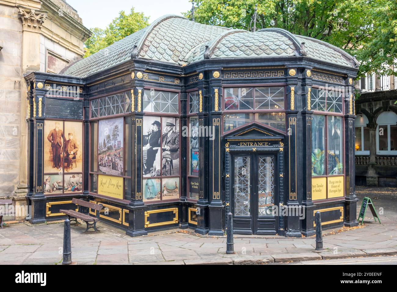 Royal Pump Room Building, Harrogate Spa, North Yorkshire, England, Großbritannien Stockfoto