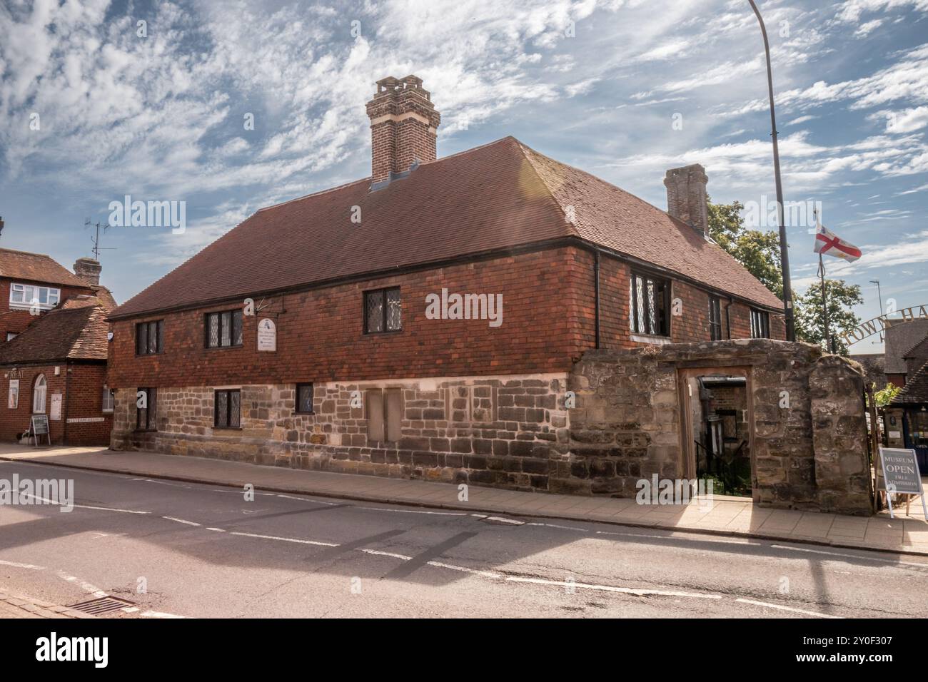 Schlacht, 29. August 2024: Die Almonry Stockfoto