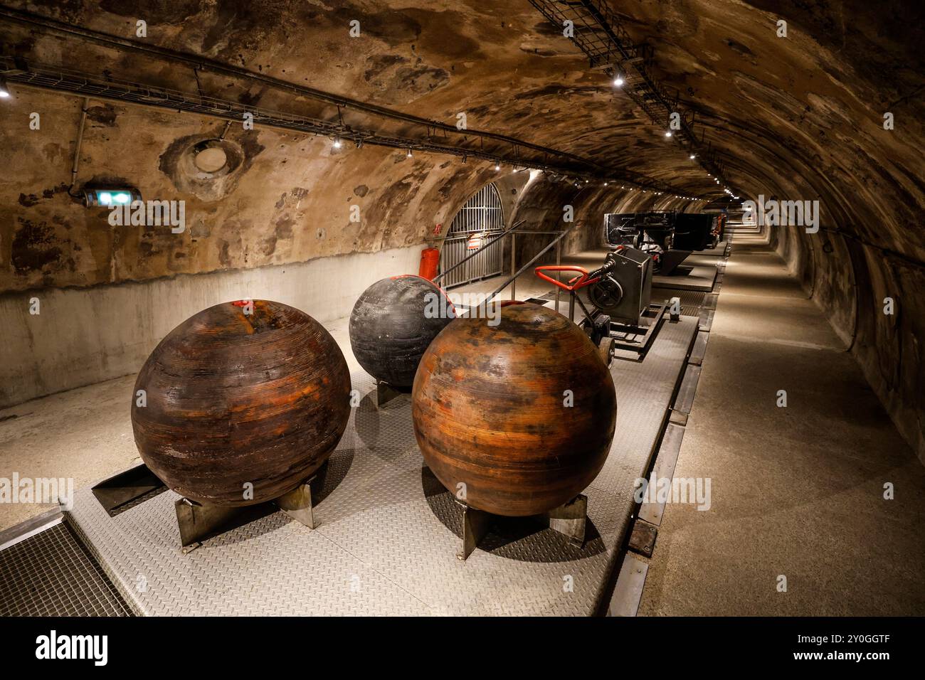 DAS PARISER MUSEUM DER KANALISATION Stockfoto