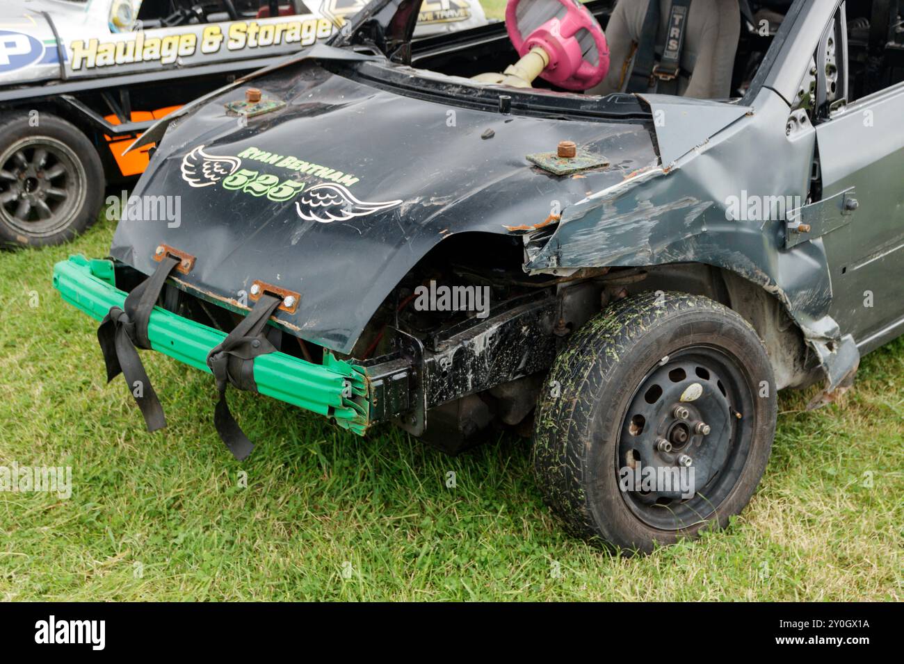 Lagerwagen. Lancashire Steam and Vintage Festival 2024. Stockfoto