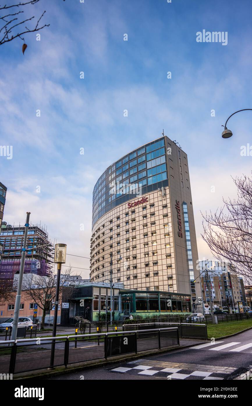 Göteborg, Schweden - 13. november 2022: Außenansicht des Hotels Scandic Opalen Stockfoto