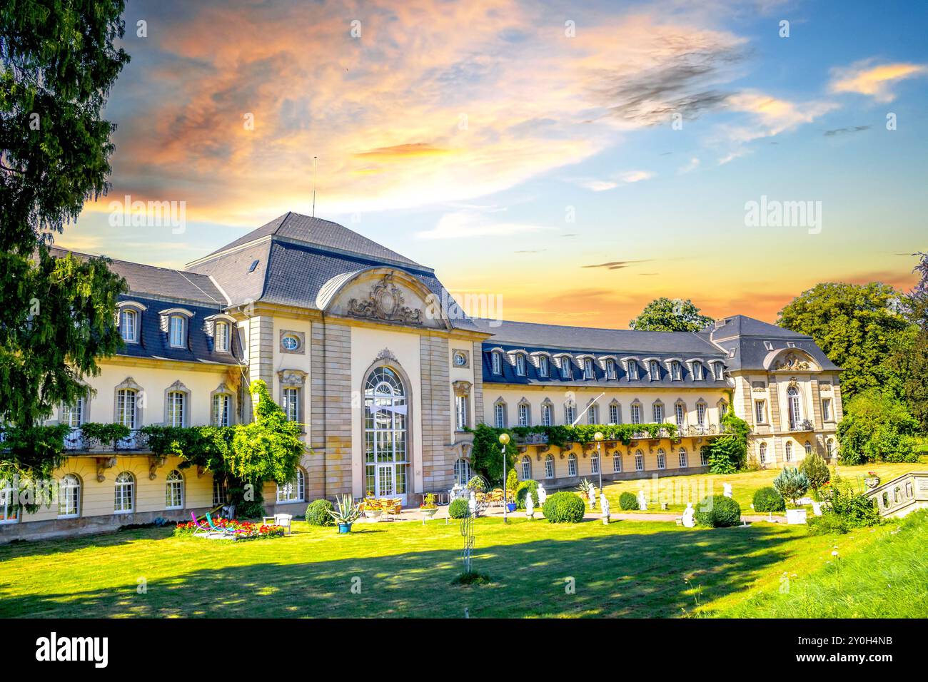 Altstadt von Bad Nenndorf, Deutschland Stockfoto