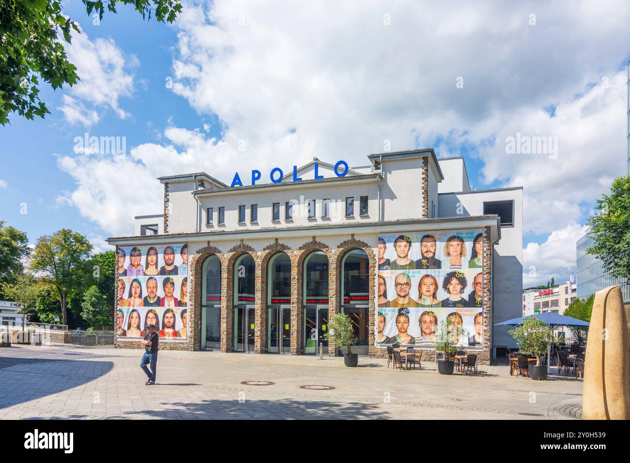 Siegen: Theater Apollo-Theater in Siegen-Wittgenstein, Nordrhein-Westfalen, Nordrhein-Westfalen, Deutschland Stockfoto