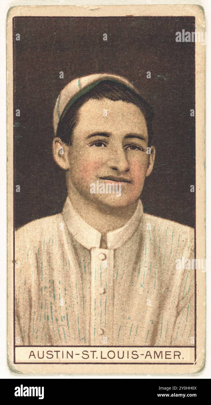 James Austin, St. Louis Browns, Baseball card Portrait Stockfoto James Austin, St. Louis Browns, Baseball card Portrait Stockfoto