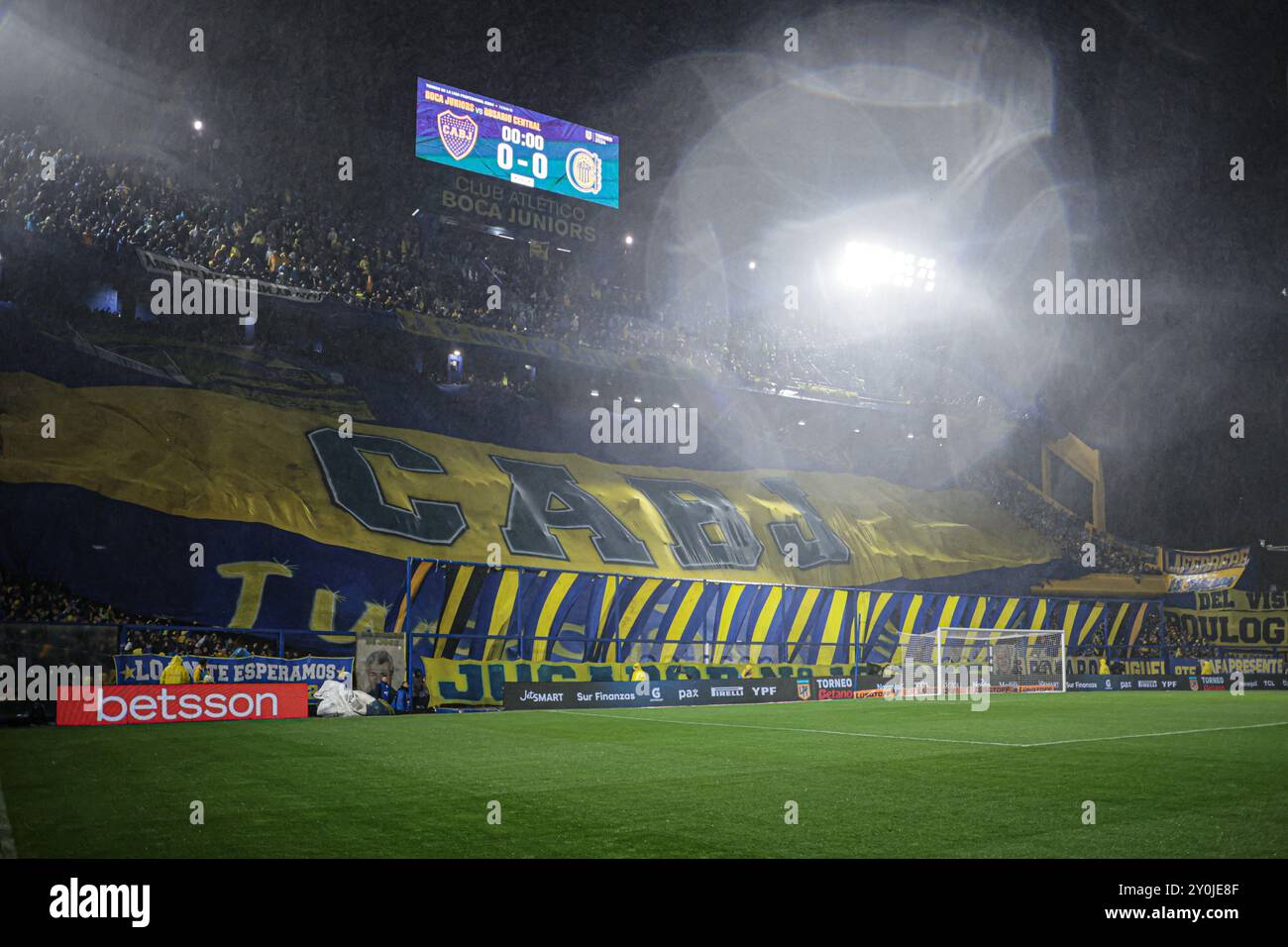 Estadio la Bombonera Stockfoto