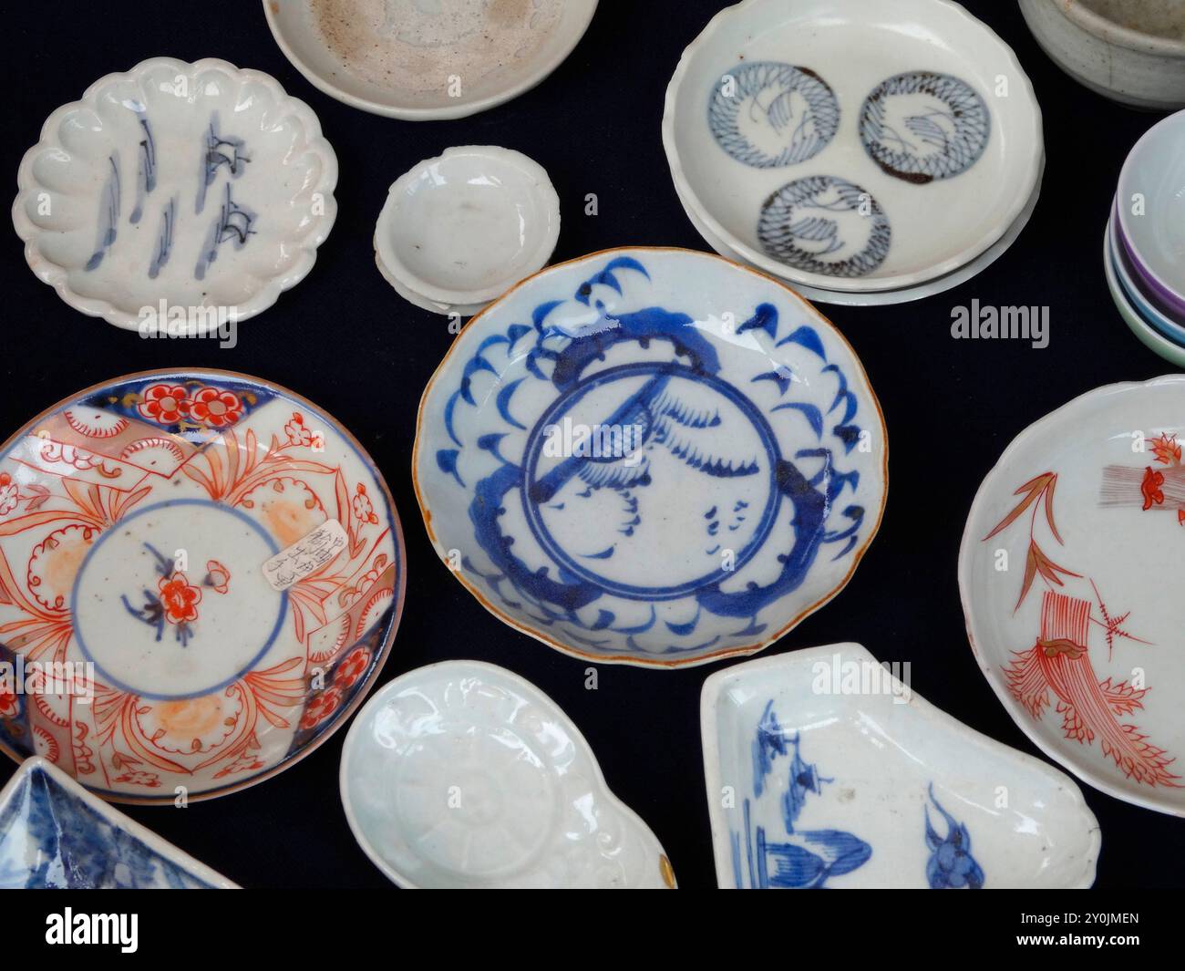 Japanische Gerichte Stockfoto