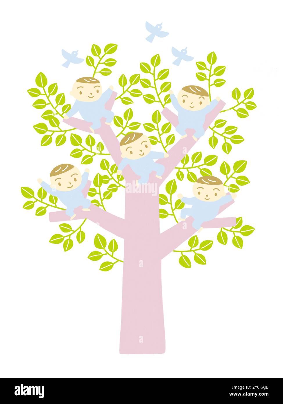 Wir wünschen uns eine gute Zukunft für Ihr Baby Stockfoto