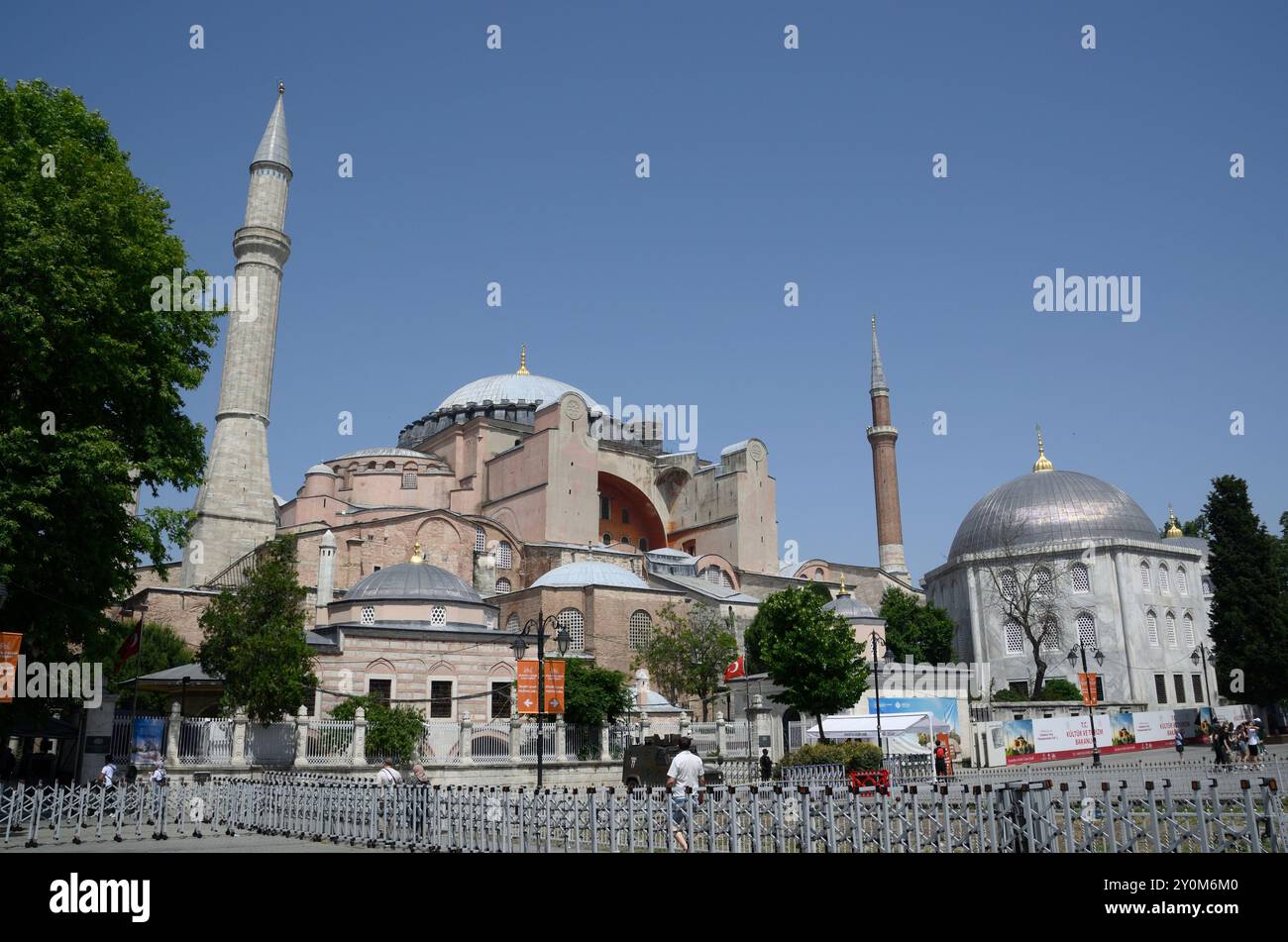 Hagia Sofia, Fatih, Istanbul, Türkei, Europa-Asien Stockfoto