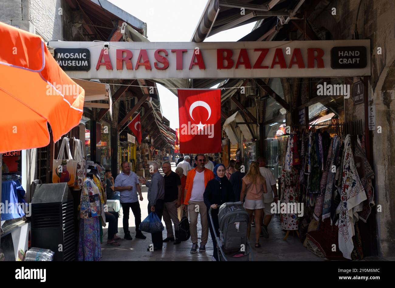 Arasta Bazaar, Fatih, Istanbul, Türkei, Europa-Asien Stockfoto