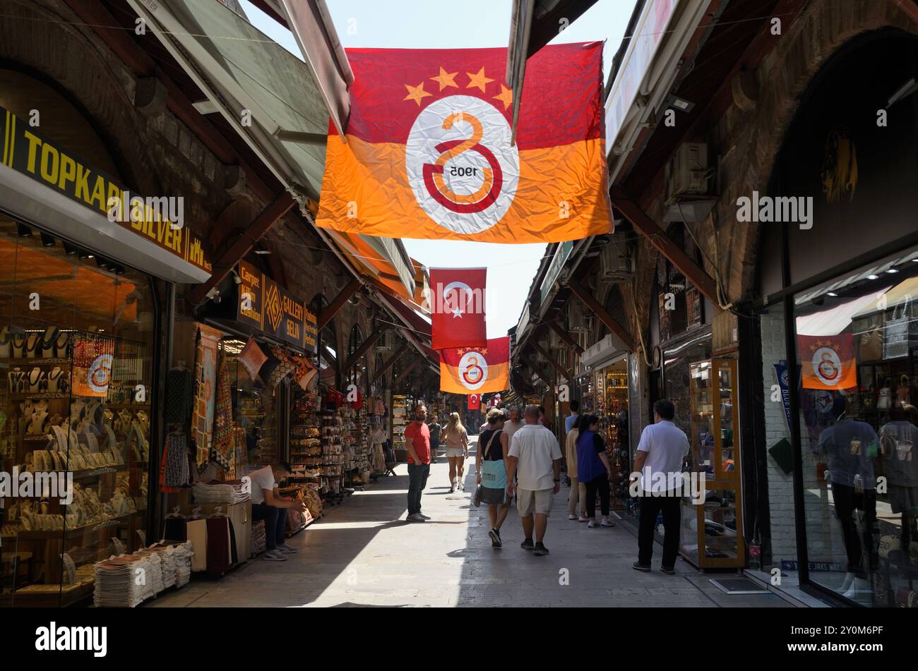 Arasta Bazaar, Fatih, Istanbul, Türkei, Europa-Asien Stockfoto