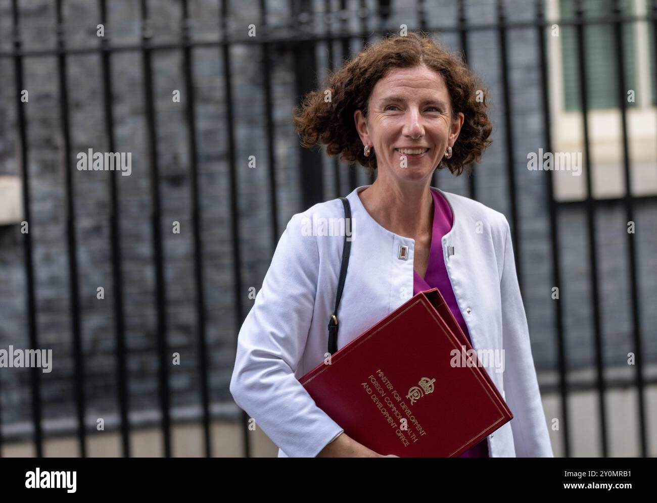 London, Großbritannien. September 2024. Annelisese Dodds, Außenministerin bei einer Kabinettssitzung in der Downing Street 10 London. Quelle: Ian Davidson/Alamy Live News Stockfoto