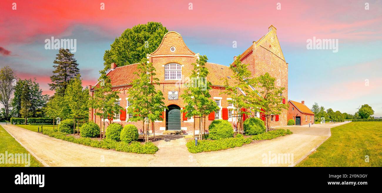 Stone House Bunderhee, Deutschland Stockfoto