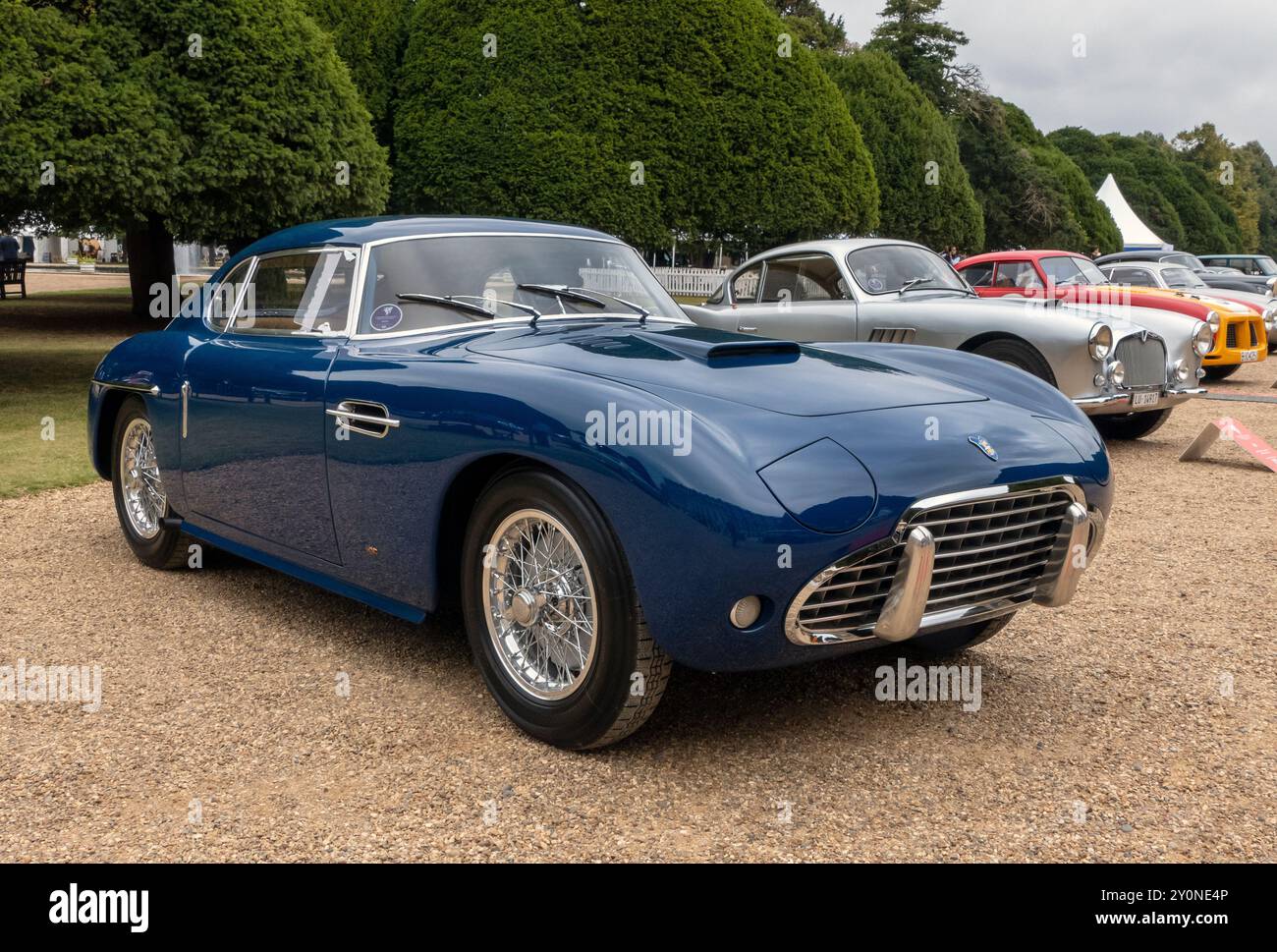 1953 Siata 208 CS Balbo im Concours of Elegance Hampton Court Palace London UK 2024 Stockfoto