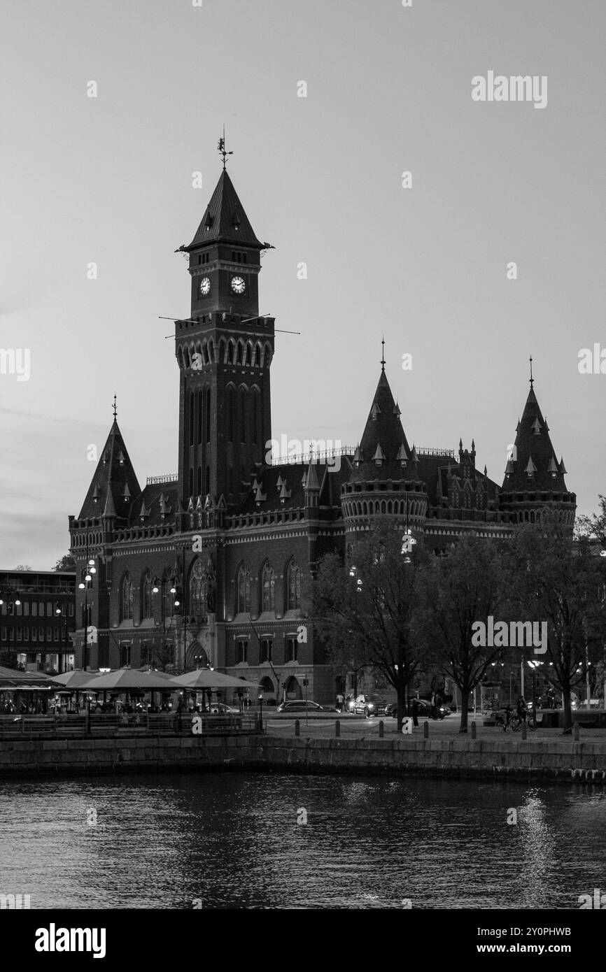 Helsingborgs rådhus Stockfoto