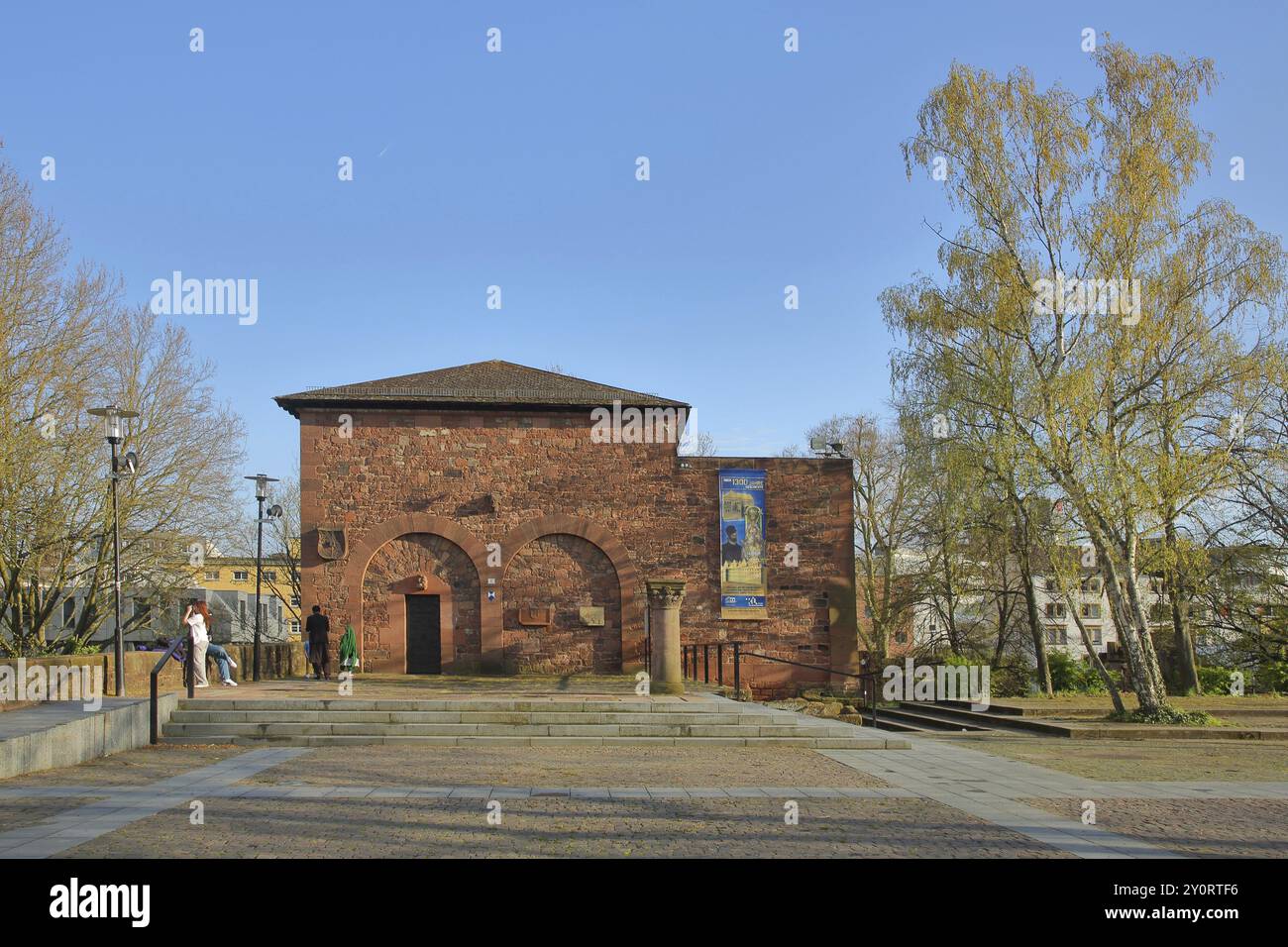 Historisches Schloss Kasimir, erbaut 1934, Gebäude, Kaiserslautern, Rheinland-Pfalz, Deutschland, Europa Stockfoto