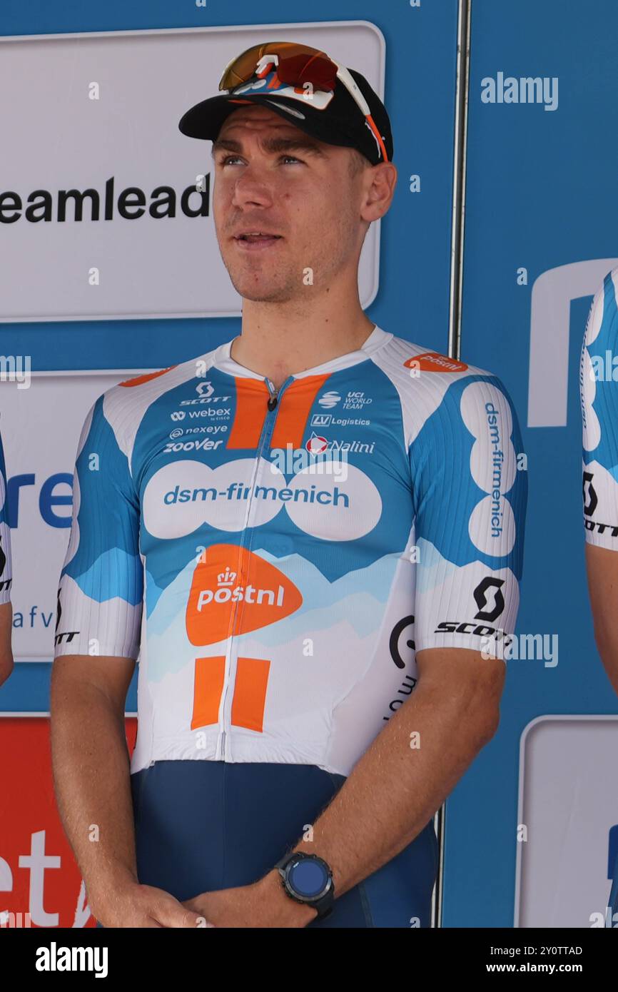 JAKOBSEN Fabio während der Renewi Tour 2024, Stage 3, Blankenberge – Ardooie am 30. August 2024 in Ardooie, Belgien - Foto Laurent Lairys / DPPI Stockfoto