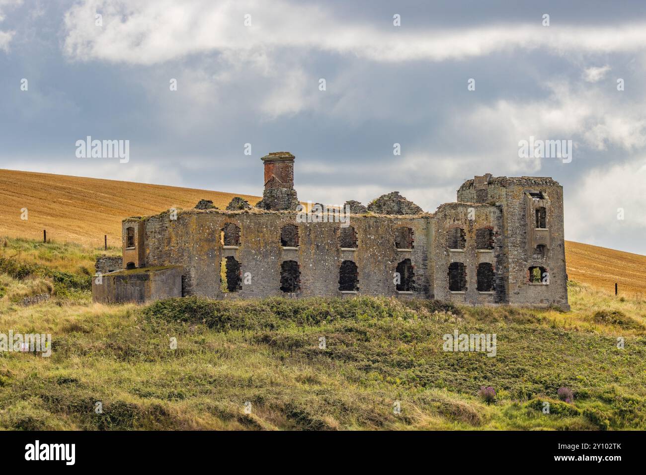 Howe Strand Coast Guard Station in Ruinen, Kilbrittain, West Cork Stockfoto