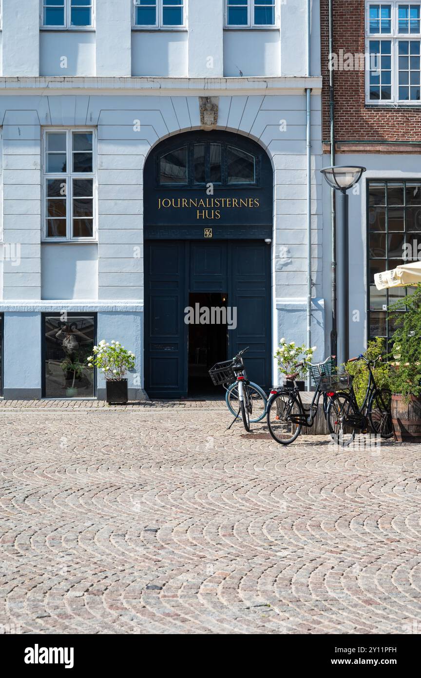 Kopenhagen, Dänemark, 24. Juli 2024 - das Haus der Journalisten Stockfoto