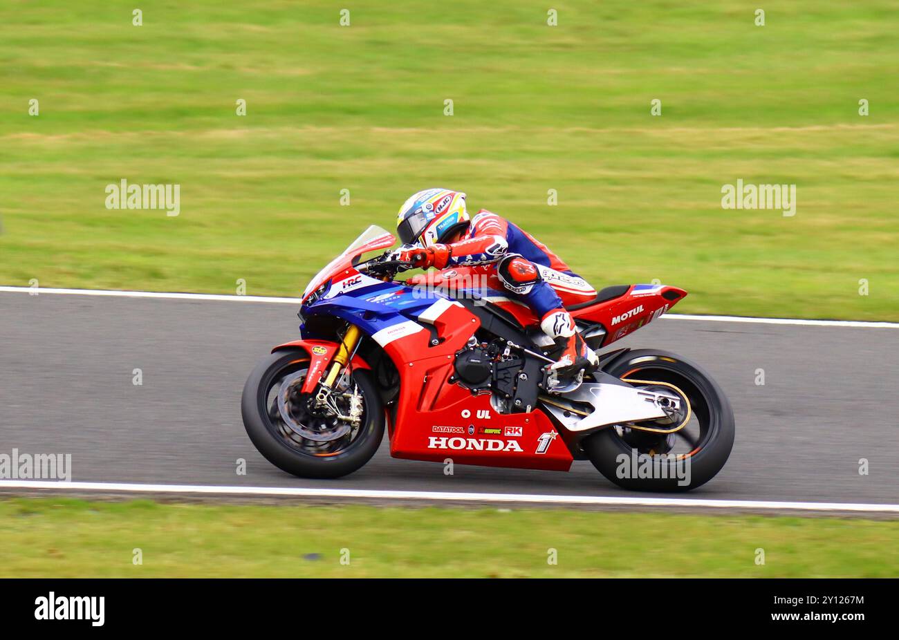 BRITISCHE SUPERBIKES IM CADWELL PARK 2024 Stockfoto