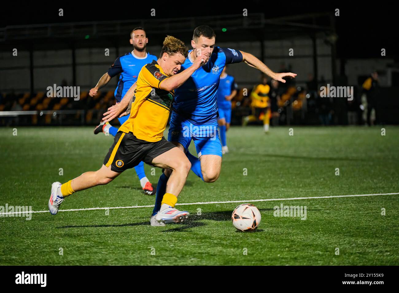 Rushall Olympic gegen Marine AFC Stockfoto