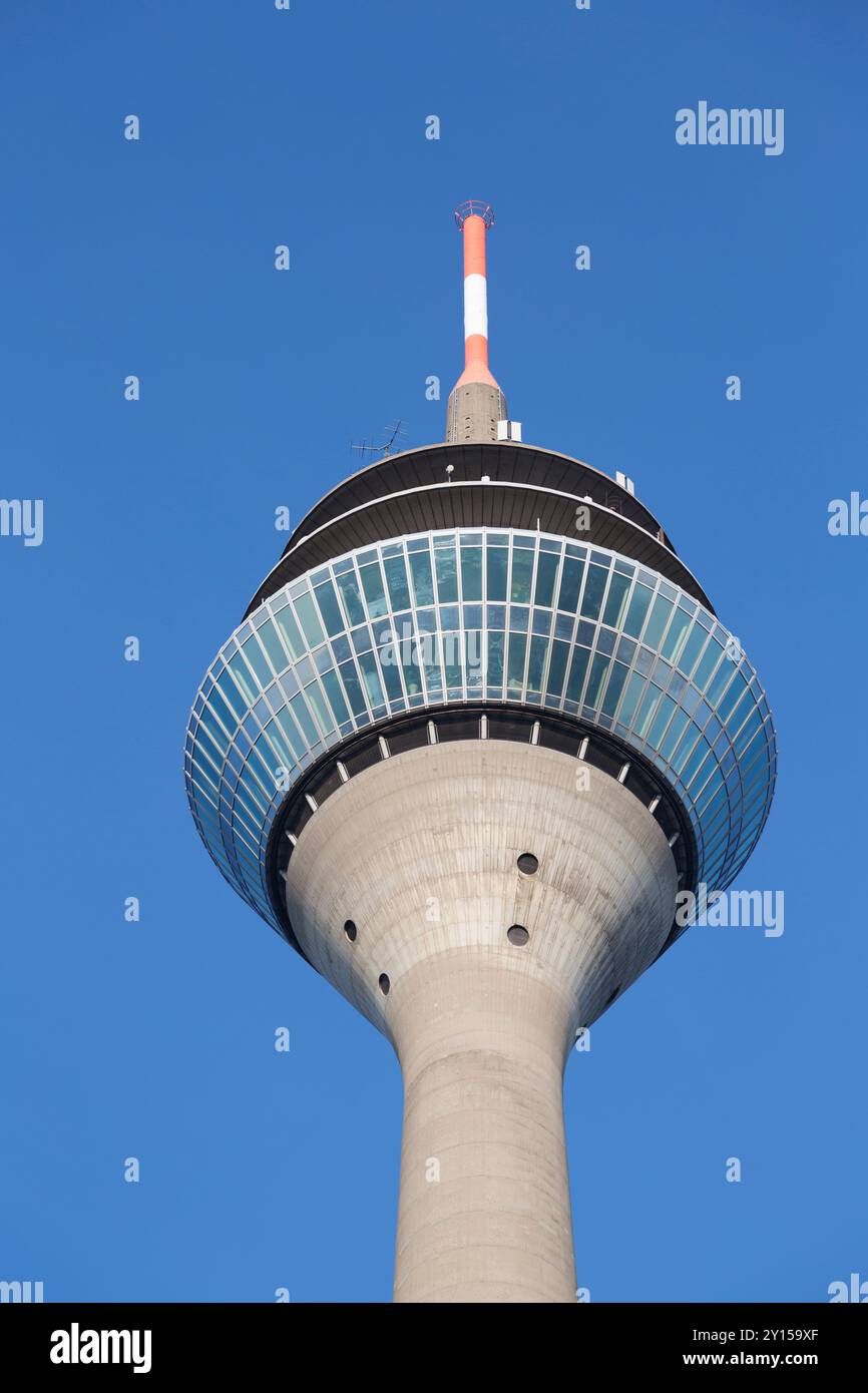 Deutschland, Düsseldorf, der Rheinturm. Stockfoto