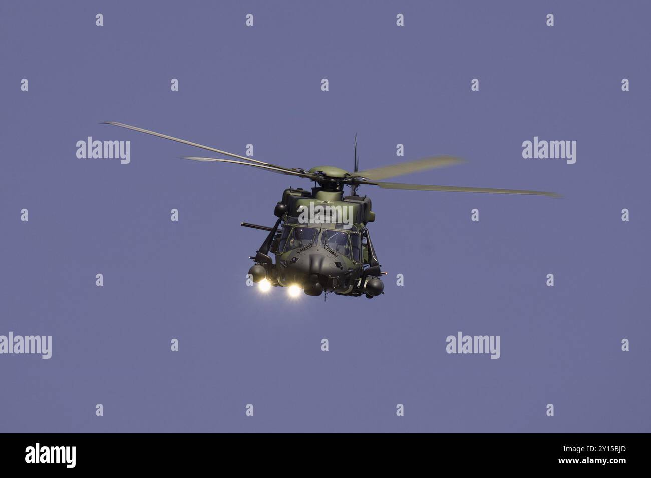 Hubschrauber der Deutschen Armee NH90 bei der Royal International Air Tattoo 2024. Stockfoto