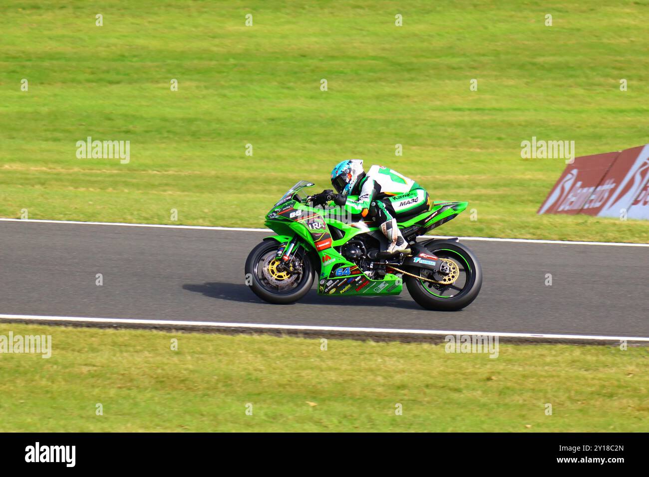 BSB Cadwell Park Supersport Stockfoto