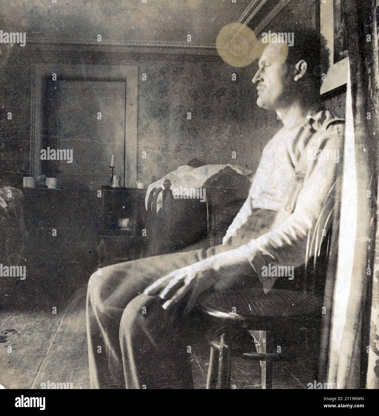 Selbstporträt irgendwo auf dem Kontinent I, 1906, Foto von Edvard Munch Stockfoto