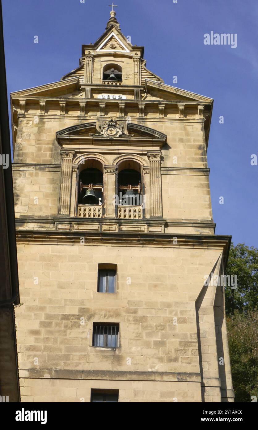 Kloster Santa Teresa in Donostia San Sebastian Stockfoto