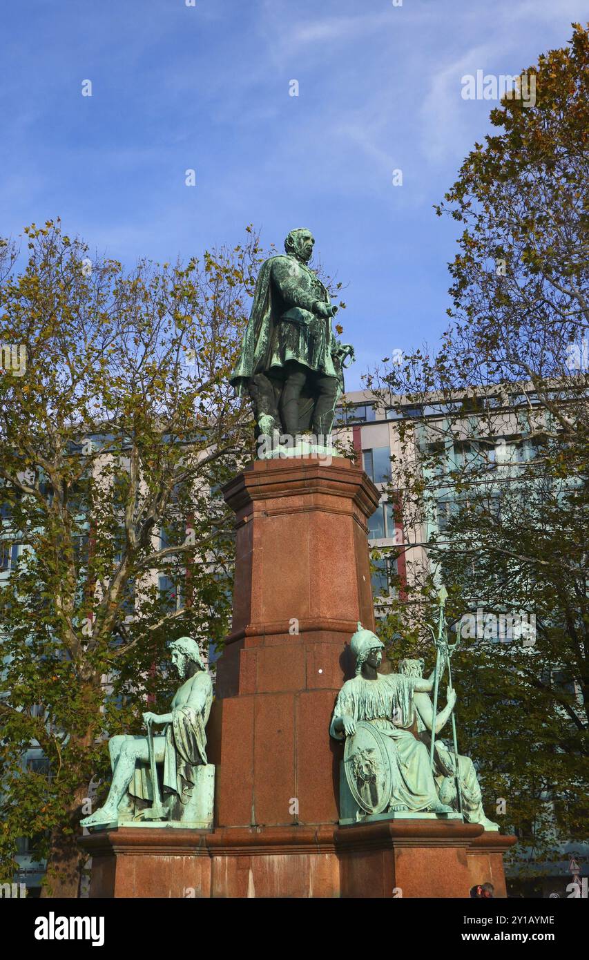 Statue des Bades von Istvan Szechenyi in Budapest Stockfoto