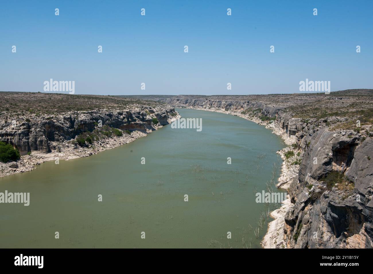 Pecos River High Bridge, West Texas Stockfoto