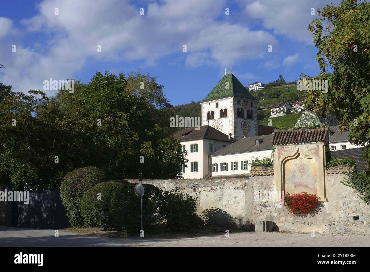 Neustift-Kloster in Südtirol Stockfoto